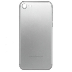 Καπάκι Μπαταρίας με Πλαίσιο για Apple iPhone 7 Ασημί με Τζαμάκι Κάμερας, Θύρα SIM και Εξωτερικά Πλήκτρα OEM Type A 22103