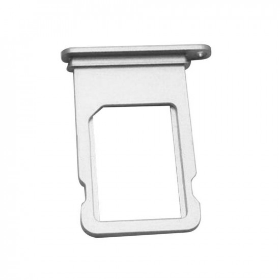 Βάση Κάρτας Sim Apple iPhone 7 Plus Ασημί ΟΕΜ 22301