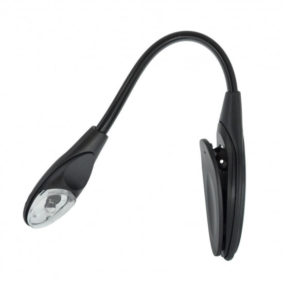 Φακός Booklight Led YHX-905 22cm με Μπαταρίες CR1220 2 Τεμ. Μαύρο 22893