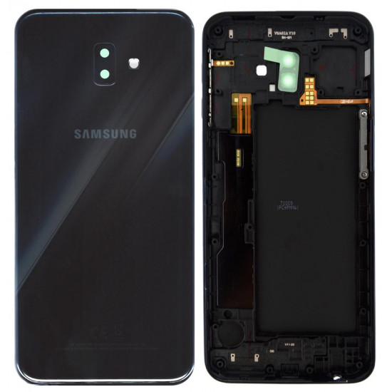 Καπάκι Μπαταρίας Samsung SM-J610F Galaxy J6+ (2018) Μαύρο Original GH82-17872A 23252