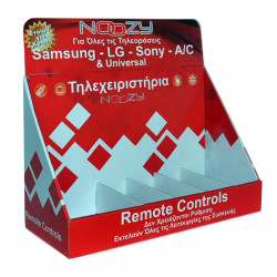 Stand Επιτραπέζιο για Τηλεχειριστήρια Noozy 36x17x40 cm 24305