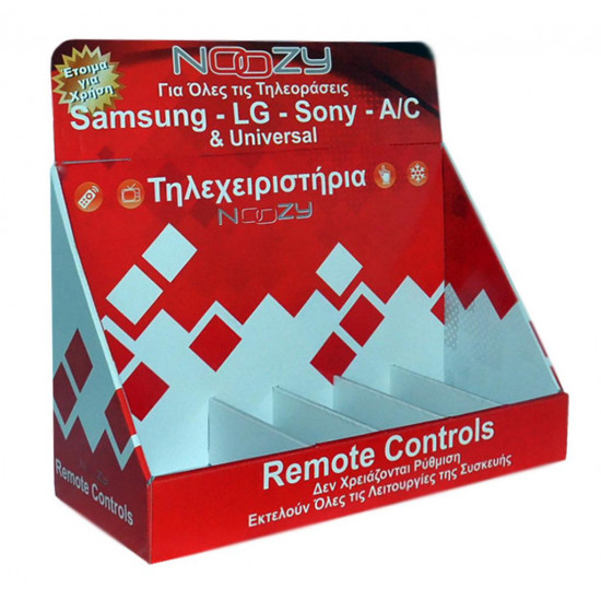 Stand Επιτραπέζιο για Τηλεχειριστήρια Noozy 36x17x40 cm 24305