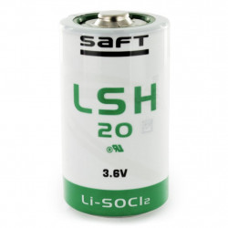 Μπαταρία Λιθίου Saft LSH 20 Li-SOCl2 13000mAh 3.6V D 26116