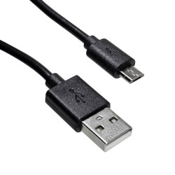 Καλώδιο σύνδεσης Jasper Candy USB σε Micro USB Μαύρο 0.2m 26303