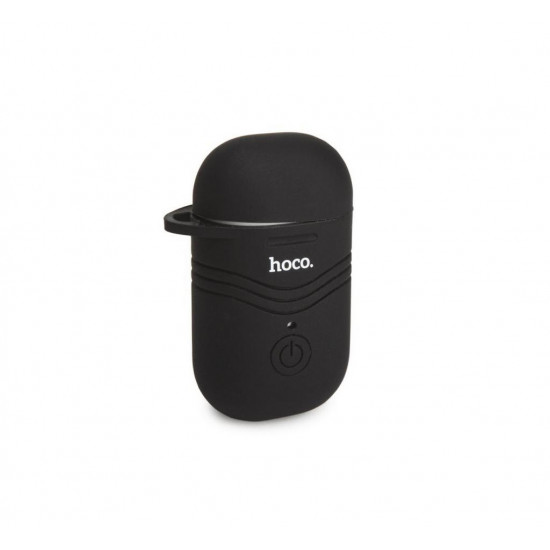 Θήκη Hoco Liquid Silicone Rubber για Wireless Mono Headset Hoco E39 Admire Sound και άλλα Wirelees Ακουστικά Μαύρο 26997