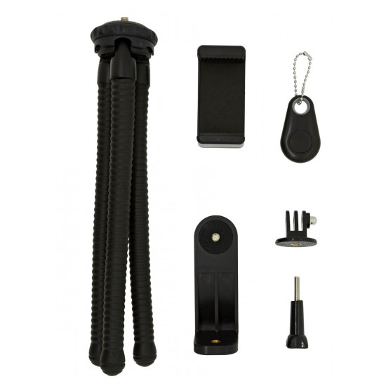 Selfie Stick Tripod Bluetooth LEDISTAR LDX-666 Suit για Φωτογραφικές Μηχανές και Κινητά Τηλέφωνα. Μαύρο Μήκος: 25cm 27810