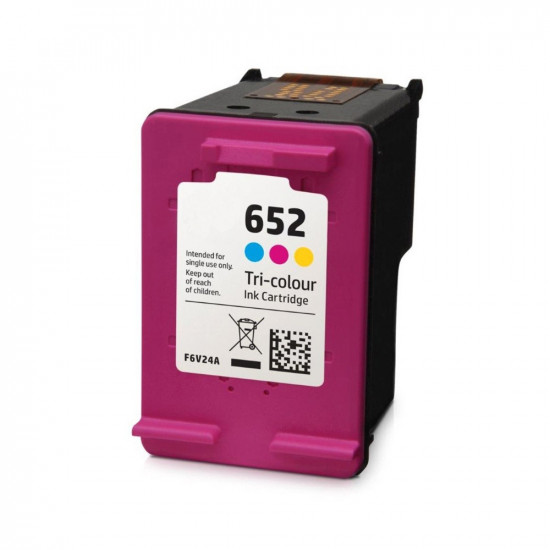 Μελάνι HP Συμβατό 652XL F6V24AE Σελίδες:450 Color για Deskjet Ink Andvantage-1115, 2135, 3635, 3835, 4535, 4675, 1111, 1112, 2131, 2132, 2133 30858