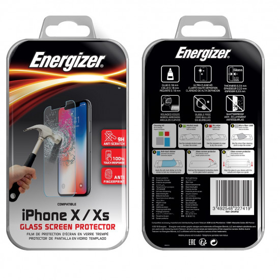 Tempered Glass Energizer 0.33mm για Apple iPhone X XS 11 Pro 34477
