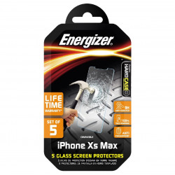 Tempered Glass Energizer Hard Case Professional 9H Anti Fingerprint  για Apple iPhone Xs Max 11 Pro Max 5τεμ. 46113