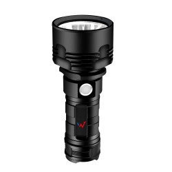 Επαναφορτιζόμενος Φακός Wonder Wt10001W 1000 Lumens Απόσταση Δέσμης: 500m Αυτονομία: 4h Βάρος: 310gr IP44 Αλουμινίου 45417