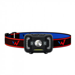 Επαναφορτιζόμενος Φακός Κεφαλής Wonder Wt6501H 300 Lumens Απόσταση Δέσμης: 100m Αυτονομία: 3h Βάρος: 99gr IP44  Μαύρος 45421