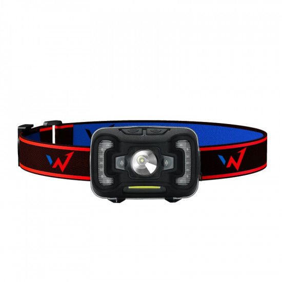 Επαναφορτιζόμενος Φακός Κεφαλής Wonder Wt6501H 300 Lumens Απόσταση Δέσμης: 100m Αυτονομία: 3h Βάρος: 99gr IP44  Μαύρος 45421