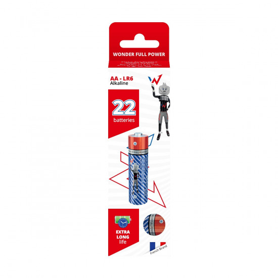 Μπαταρία Αλκαλική Wonder Full Power LR6 size AA 1.5V Τεμ. 22 46416