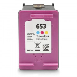 Μελάνι HP  Συμβατό 653XL 3YM74AE Σελίδες:450 Colour για Deskjet Plus Ink Andvantage-6000, 6075, 6400, 6475 35001