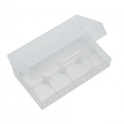 Κουτί Αποθήκευσης Μπαταριών για  2 Μπαταρίες 18650 / 18700 37019