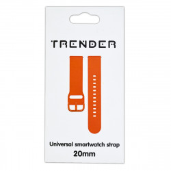 Ανταλλακτικό Λουράκι Trender TR-SP20OR Sport 20mm Πορτοκαλί 36192
