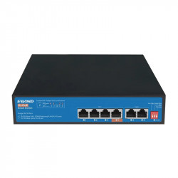 Ethernet Switch Ewind EW-S1606CF-AP 4x10/100Mbps + 2x100Mbps  RJ45 PoE 40382