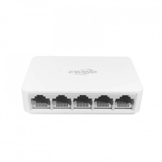 Ethernet Switch Ewind EW-S1605 Plastic Case 5x10/100/1000Mbps Auto-Sensing RJ45 40598