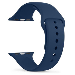 Watchband Noozy 42/44/45/49mm για Apple Watch 1/2/3/4/5/6/7/8/9/se/ultra 1/ultra 2 Σκούρο Μπλε Silicon Band 41032