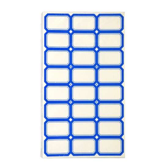 Αυτοκόλλητες Ετικέτες 24τεμ. 4x2.5 εκ. Σετ 100 Φύλλων 45103