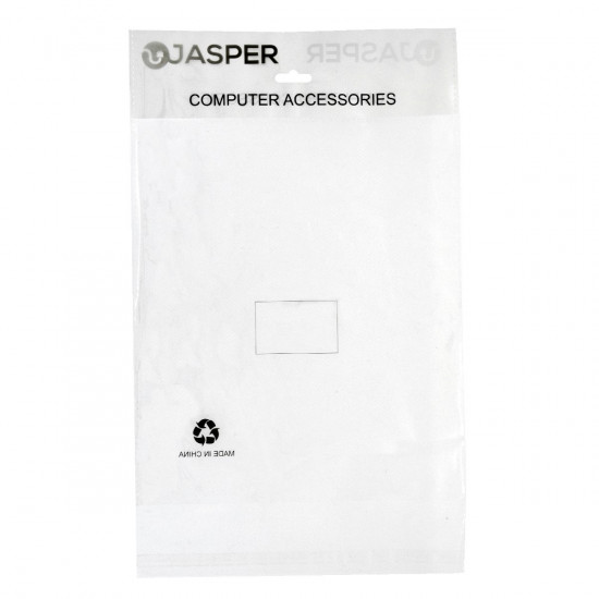 Διάφανο Σακουλάκι Πολλαπλών Χρήσεων Jasper 25.5 x 12.5 cm 10τμχ με Αυτοκόλλητη Ταινία 46909