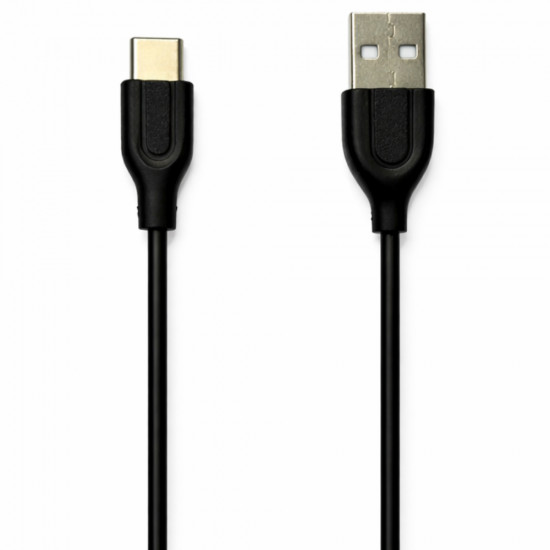Καλώδιο Hoco. DU64 USB-A σε USB-C Fast Charging 3A Μαύρο 1m Bulk 47819