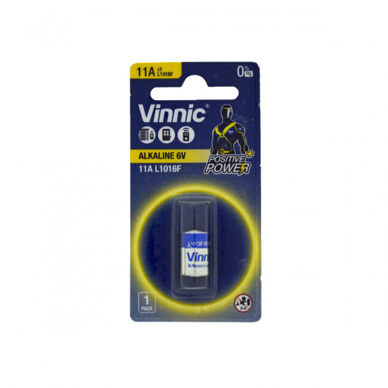 Μπαταρία Αλκαλική Vinnic 11A MN11 L1016F 6V Τεμ. 1 29304