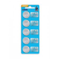 Buttoncell Vinnic CR2032 3V Τεμ. 5 με Διάτρητη Συσκευασία 28613