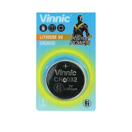 Buttoncell Lithium Vinnic CR3032 3V Τεμ. 1 46296