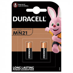 Μπαταρία Αλκαλική Duracell MN21 size A23/V23GA/LRV08/8LR932 12V Τεμ. 2 09962