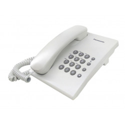 Σταθερό Ψηφιακό Τηλέφωνο Panasonic KX-TS500EXW Λευκό 24539