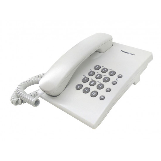 Σταθερό Ψηφιακό Τηλέφωνο Panasonic KX-TS500EXW Λευκό 24539