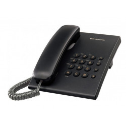 Σταθερό Ψηφιακό Τηλέφωνο Panasonic KX-TS500EXB Μαύρο 24645