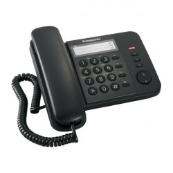 Σταθερό Ψηφιακό Τηλέφωνο Panasonic KX-TS520EX2B Μαύρο 19528