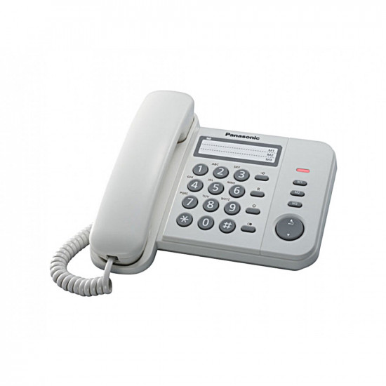 Σταθερό Ψηφιακό Τηλέφωνο Panasonic KX-TS520EX2W Λευκό 19527