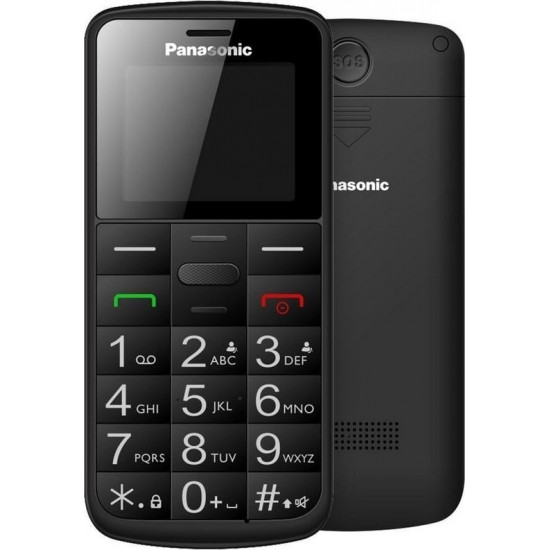Panasonic KX-TU110EXB (Dual SIM) Μαύρο 1.77