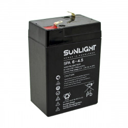 Μπαταρία Sunlight VRLA AGM (6V 4.5Ah) 0.73kg 110mm x 52mm x 68mm 38084