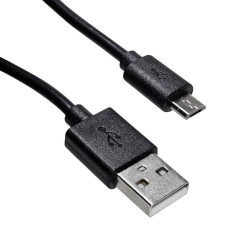 Καλώδιο σύνδεσης Ancus HiConnect USB σε Micro-USB 2.4A Μαύρο 1m 04153