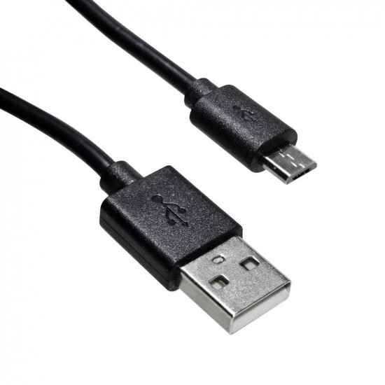 Καλώδιο σύνδεσης Ancus HiConnect USB σε Micro-USB 2.4A Μαύρο 1m 04153