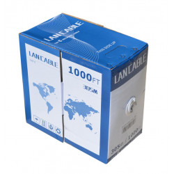 Καλώδιο Δικτύου Jasper Cat 6 UTP 23AWG CCA Kουλούρα Γκρί 305m 08762