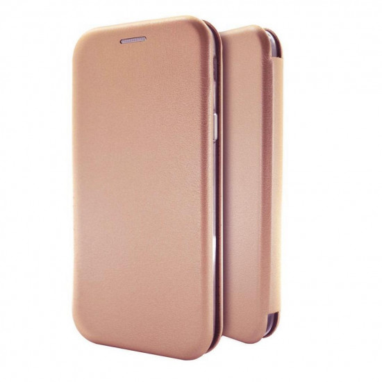 Θήκη Book Ancus Magnetic Curve για Apple iPhone 11 Pro TPU Ροζ Χρυσό 26195