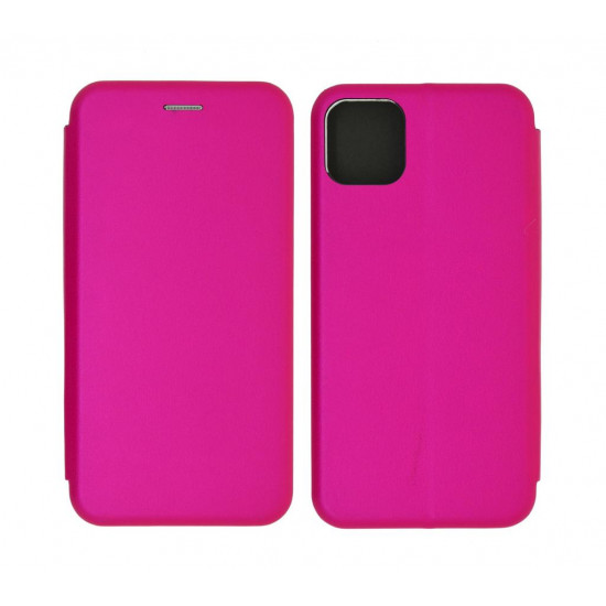 Θήκη Book Ancus Magnetic Curve για Apple iPhone 11 Pro Max TPU Φούξια 26406