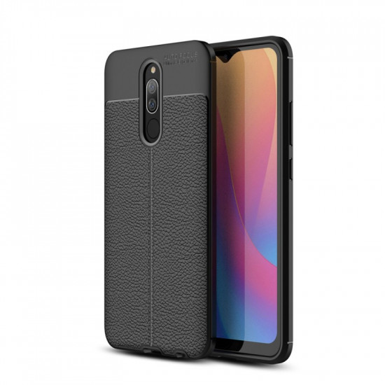Θήκη Ancus AutoFocus Shock Proof για Xiaomi Redmi 8/8A Μαύρη 26808