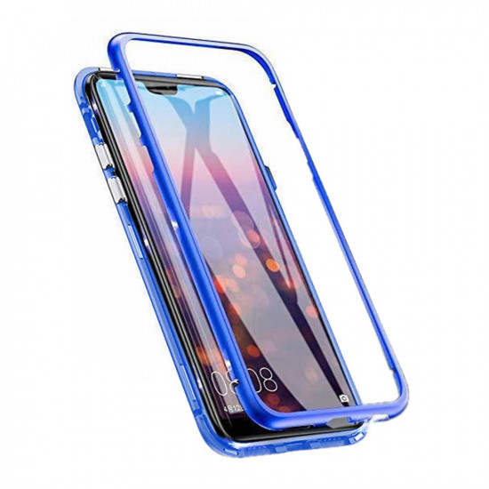 Θήκη Ancus 360 Full Cover Magnetic Metal για Samsung SM-G970F Galaxy S10e Μπλε 27897
