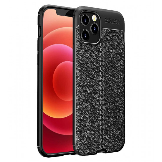 Θήκη Ancus AutoFocus Shock Proof για Apple iPhone 12 / iPhone 12 Pro Μαύρη 28930