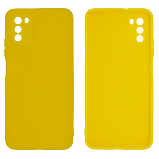 Θήκη TPU Ancus για Xiaomi Poco M3 Κίτρινη 31248