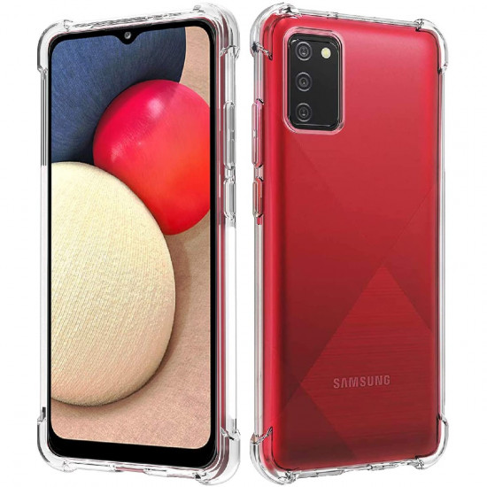 Θήκη TPU Ancus Shock Proof για Samsung A02 A022F A02s A025F M02S M025F Διάφανη 31710