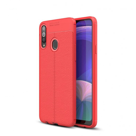 Θήκη Ancus AutoFocus Shock Proof για Samsung SM-A207F Galaxy A20s  Κόκκινη 32320