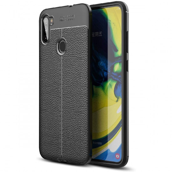 Θήκη Ancus AutoFocus Shock Proof για Samsung A11 A115F M11 M115F Μαύρη 33089