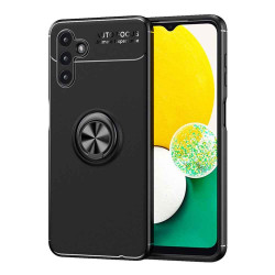 Θήκη Ancus Autofocus Shockproof με Ring Holder για Samsung A13 A136F A04s A047F Μαύρη 35491